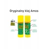 Bez Marki 5x AMOS mokyklinių biuro klijų lazdelių rinkinys 15g ORIGINALAS SU PURPURINE