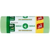 Bez Marki 60L šiukšlių maišai atliekų rūšiavimui, stiklas, Jan Niezbędny, žalias, 16 vnt.