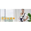 Bez Marki 6in1 nešioklė klubams, ergonomiška, 25kg, 0-36 mėn