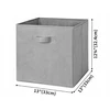 Bez Marki 6x PUDEŁKA NA ZABAWKI DZIECIĘCE SKRZYNKI 33x33 CM ORGANIZERY SKŁADANE DUŻE