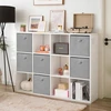 Bez Marki 6x PUDEŁKA NA ZABAWKI DZIECIĘCE SKRZYNKI 33x33 CM ORGANIZERY SKŁADANE DUŻE