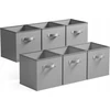 Bez Marki 6x PUDEŁKA NA ZABAWKI DZIECIĘCE SKRZYNKI 33x33 CM ORGANIZERY SKŁADANE DUŻE
