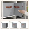 Bez Marki 6x PUDEŁKA NA ZABAWKI DZIECIĘCE SKRZYNKI 27x27 CM ORGANIZERY SKŁADANE DUŻE