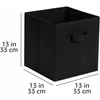 Bez Marki 6x PUDEŁKA NA ZABAWKI DZIECIĘCE SKRZYNKI 33x33 CM ORGANIZERY SKŁADANE DUŻE