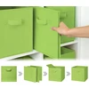 Bez Marki 6x PUDEŁKA NA ZABAWKI DZIECIĘCE SKRZYNKI 27x27 CM ORGANIZERY SKŁADANE DUŻE