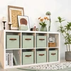 Bez Marki 6x PUDEŁKA NA ZABAWKI DZIECIĘCE SKRZYNKI 27x27 CM ORGANIZERY SKŁADANE DUŻE