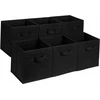 Bez Marki 6x PUDEŁKA NA ZABAWKI DZIECIĘCE SKRZYNKI 33x33 CM ORGANIZERY SKŁADANE DUŻE