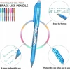 Bez Marki 8 trinamų gelio rašiklių rinkinys, 0.5mm, įvairių spalvų