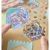 Bez Marki 8vnt 3d Mini Scenų Lipdukai Pasidaryk Pats Namų Dekoras