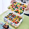 Bez Marki AEEISHOMEREFORM Organizer Na Žaislai Plastikowy Stosowalny su przegródkami