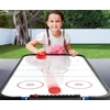 Bez Marki AIR HOCKEY AIR HOCKEY ŽAIDIMŲ STALAS VAIKAMS, 110V MOTOR SERENELIFE
