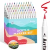 Bez Marki Akriliniai markeriai - flomasteriai ARRTX 60C, 60 spalvų