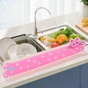 Bez Marki Akrilo kriauklė Splash Guard Fashion Home Decor Lengvas kriauklės skirstytuvas Rožinė