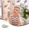 Bez Marki AKRYLOWA PRZEZROCZYSTA KWADRATOWA SKARBONKA NIEOTWIERANA BANKNOTY PREZENT