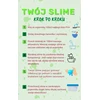 Bez Marki AKTYWATOR DO SLIME KLEJU PVA GLUTY GLUTKI LITR 1L
