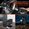 Bez Marki Akumuliatorinis oro kompresorius 150 Psi su Lcd, Led ir Usb