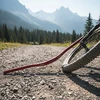 Bez Marki Aliuminio lydinio vairas Ergonomiškas pakėlimo strypas Didelio patvarumo purpurinė