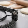 Bez Marki Aliuminio tešlos presas Rankinis duonos gaminimo aparatas Plokščias baras, lydinio tortilijų presas 20 CM