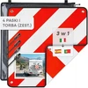 Bez Marki Aluminiowa tablica ostrzegawcza rowerowa Ece R70 50x50cm