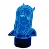 Bez Marki Anime DARLING In The FRANXX zero dwa 3D noc światło kolorowa lampka