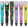 Bez Marki Anytech 3D rašiklis BALLPOINT 3D PRINTER PEN Anytech Rožinė