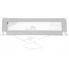 Bez Marki Apsauginis lovos barjeras Moby-System, pilkas, 154 x 42 cm, sulankstomas su tinkleliu