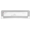 Bez Marki Apsauginis lovos barjeras Moby-System, pilkas, 154 x 42 cm, sulankstomas su tinkleliu