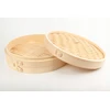 Bez Marki Bambuko garlaivis 24 cm, 1 pakopos dangtelis, garinantis rankdarbių wok