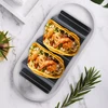 Bez Marki Bangos formos nerūdijančio plieno „Taco“ laikiklis „Taco“ ekrano stovas blynų stovas, juodas