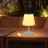 Bez Marki BEZPRZEWODOWA LAMPA SOLARNA STOŁOWA LED RGB ZEWNĘTRZNA WEWNĘTRZNA USB Pultas