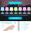 Bez Marki BEZPRZEWODOWA LAMPA SOLARNA STOŁOWA LED RGB ZEWNĘTRZNA WEWNĘTRZNA USB Pultas