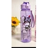 Gertuvė Bez Marki BIDON BUTELKa kotek KUROMI 700ML su naklejkami violetinė