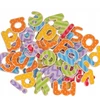 Dėlionė Big Jigs Bez Marki BIGJIGS: drewniane magnesy LITERY małe 63 el BJ265