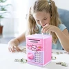 Bez Marki BiL2 elektrinis Piggy Bank seifas, raktu valdomas bankomatas, monetos, banknotai, grynųjų pinigų įnešimo aparatas
