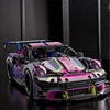 Bez Marki Block Set Cyberpunk Mega Speed ​​​​Champion konstravimo blokų rinkinys