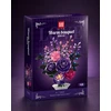 Bez Marki Blocks Flowers Bouquet Premium – DIY rožių rinkinys, unikalus kaip dovana