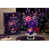 Bez Marki Blocks Flowers Bouquet Premium – DIY rožių rinkinys, unikalus kaip dovana