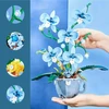 Bez Marki BLOKŲ GĖLĖS ORCHIDĖ ORCHIDĖ 567EL NAMŲ APDAILOS DOVANA JAI