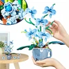 Bez Marki BLOKŲ GĖLĖS ORCHIDĖ ORCHIDĖ 567EL NAMŲ APDAILOS DOVANA JAI