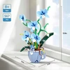 Bez Marki BLOKŲ GĖLĖS ORCHIDĖ ORCHIDĖ 567EL NAMŲ APDAILOS DOVANA JAI