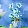 Bez Marki BLOKŲ GĖLĖS ORCHIDĖ ORCHIDĖ 567EL NAMŲ APDAILOS DOVANA JAI