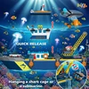 Bez Marki BLOKUOJA LAIVĄ OCEAN EXPLORER LED LAIKOMASIS ŽAISLAS 542 ELEMENTAI 6+ M. ​​VAIKAMS