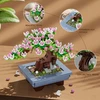 Bez Marki BONSAI Blocks Cherry blossom TREE BOTANINIS RINKINYS 6+