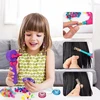 Bez Marki BRIDGE BRAIDING HAIR CLIMER BRIDGING BEADS GUMINIŲ RINKINYS