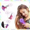 Bez Marki BRIDGE BRAIDING HAIR CLIMER BRIDGING BEADS GUMINIŲ RINKINYS