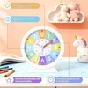 Bez Marki BUDZIK DZIECIĘCY ZEGAR EDUKACYJNY 15 CM DLA CHŁOPCÓW DZIEWCZYNEK akrylowy