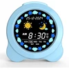 Bez Marki BUDZIK ZEGAR ALARM DRZEMKA Naktinė lempa LED DLA DZIECI RGB TRENER SNU JXN
