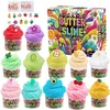 Bez Marki Butter Slime Masa Plastyczna XXL 12szt Pachnący Slime Dodatki Charms