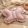 Bez Marki BUTTERFLY PILLOW Anti-shock Travel, skirta vežimėliui COTTON Ruffle Rožinė
