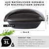 Bez Marki CULINARIO Romėniškas puodas, keptuvė - 3 litrai, iš keramikos